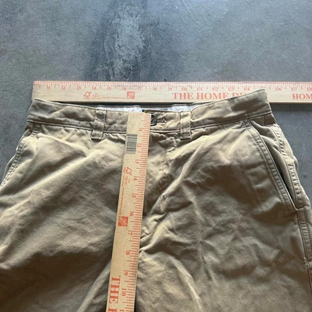 30x28 Brown Baggy Wide Leg Chino Dress Pants Y2K 2000s Vintage